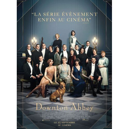 Downton Abbey - Véritable Affiche De Cinéma Pliée - Format 40x60 Cm - De Michael Engler Avec Hugh Bonneville, Maggie Smith, Elizabeth Mcgovern, Michelle Dockery - 2019