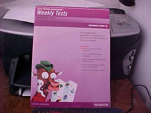 Reading Street Common Core Grade 3, Weekly Tests Teacher's Manual