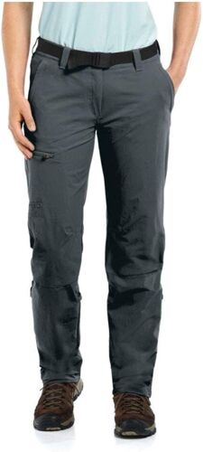 Maier Sports - Women's Lulaka - Pantalon De Trekking Taille 46 - Regular, Gris/Noir