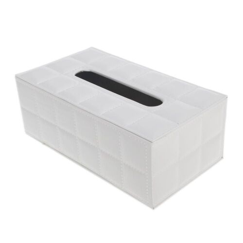 Boîte En Cuir Pu Durable | Support De Mouchoirs Standard Pour La Maison, La Voiture Et Le Bureau