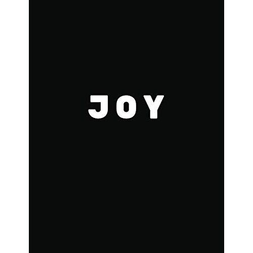 Joy: Black And White Decorative Book To Stack Together On Coffee Tables, Bookshelves And Interior Design | Add Bookish Charm Decor To Your Home | Stack Deco Books Together To Create Your Unique Fashio