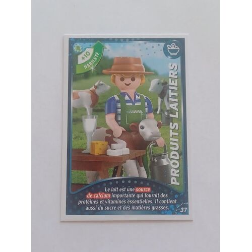 Carte Carrefour Playmobil 2021 Le Monde Du Sport Produits Laitiers 37