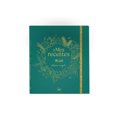 Mes Recettes - Album À Remplir