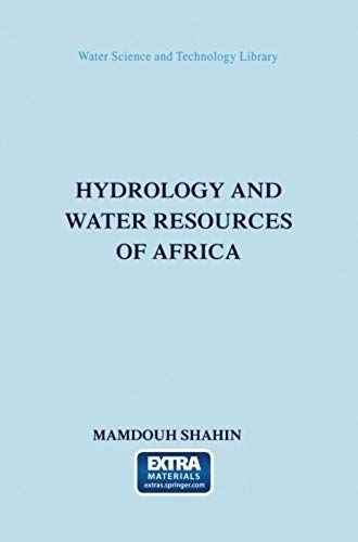 Hydrology And Water Resources Of Africa