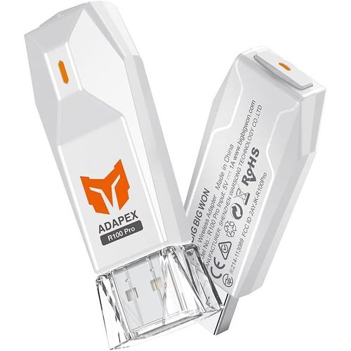 Adaptateur de manette sans fil R100 Pro pour Xbox Series X |S, pour Xbox One X, manette S, Elite Series 2/PS5/PS4/Switch pour PS4/Switch/PC Windows 10 et 11