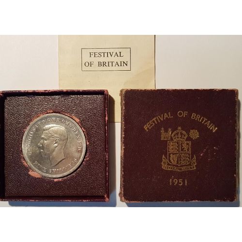 Piece De 5 Shillings Georges Vi Festival Of Britain