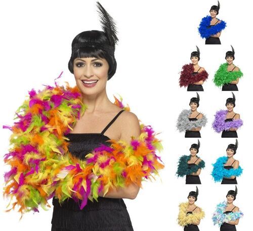 Boa Deluxe En Différentes Couleurs 180 Cm 80 G (Couleur Bleu)