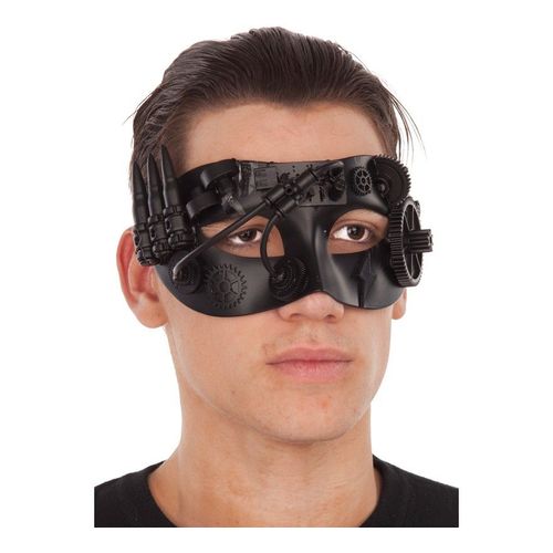 Masque Steampunk Noir