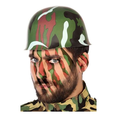 Casque De Camouflage Militaire (Taille Unique Adulte)
