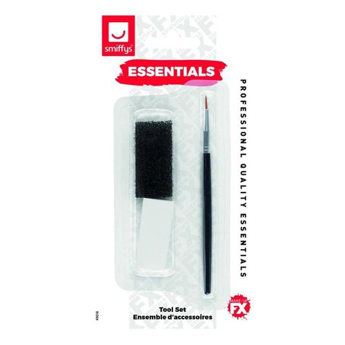 Kit De Maquillage: Pinceau De Précision, Éponge Et Éponge Pointue (Taille Sans Taille)