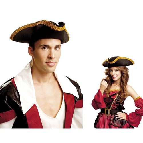 Chapeau De Pirate De Luxe Pour Adultes (Taille Unique)