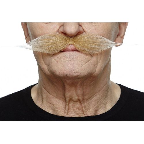 Grosse Moustache Blonde (Taille Unique)