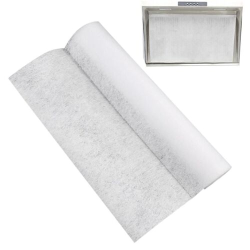 Papier filtre pour capot 10m, remplacement de filtre à graisse en tissu non tissé, papier filtre Anti-huile pour absorber l'huile et filtrer la fumée
