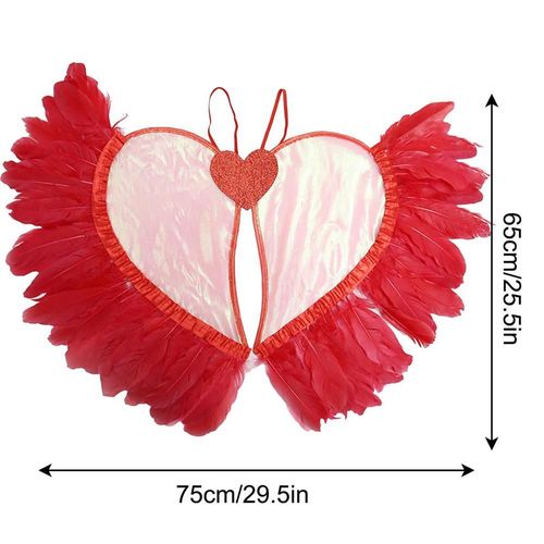 Ailes Flottantes En Plumes D'ange, Costume De Cosplay, Ailes De Plumes D'amour, Déguisement De Fête, Pour Halloween, Avec Bretelles Élastiques