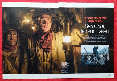Point De Vue N°3819 - Germinal, Rose-Marie Perreault, Louis Peres - Coupure De Presse, Clipping De 2021