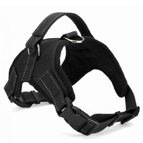 Harnais En Nylon Pour Chien Robuste, Collier Réglable, Rembourré, Très Grand, Moyen Et Petit, Gilet Pour Chien Husky, Fournitures