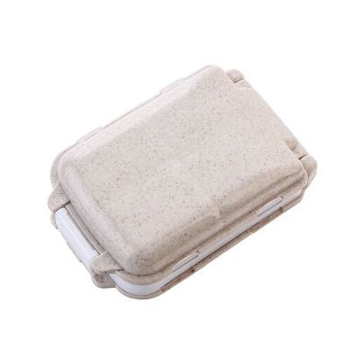 Mini boîte à pilules 8 grilles, médicaments médicaux, stockage de comprimés, étui à médicaments, organisateur de voyage, porte-pilule, outil de soins de santé