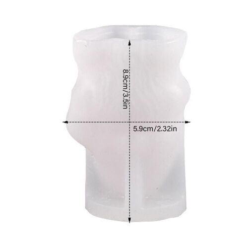 Gnome En Silicone, Moule De Naine Pour Miel D'abeille, Moule De Bougie, Perles D'arôme, Savon, Cire, Plâtre D'argile, Résine Époxy