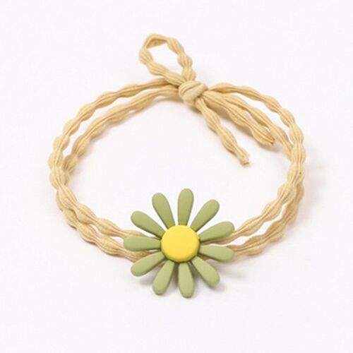 Bande Élastique Pour Cheveux Style Coréen, Petite Marguerite, Jolie Fleur, Couvre-Chef Pour Enfants, Accessoires De Cheveux, Vente En Gros