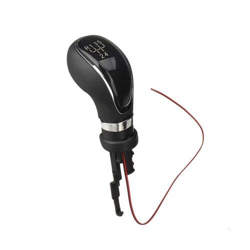 Pommeau De Levier De Vitesse En Cuir Avec Rétroéclairage Led, Manette De Vitesse À 5 Vitesses, Buick Excelle Ightxt Opel Astra 09-14
