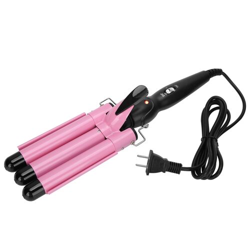Baguette De Fer à Friser RéGlable à 3 Barils, Outil De Coiffure, 110v 240v, Prise Us 22mm