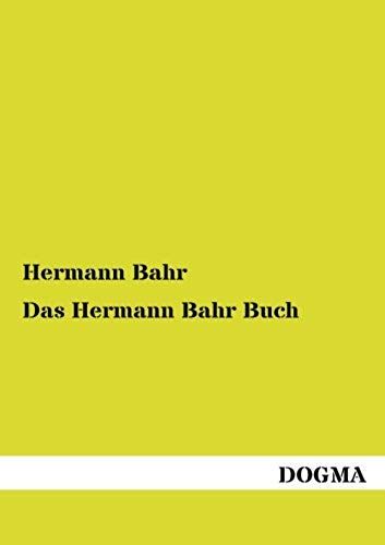 Das Hermann Bahr Buch
