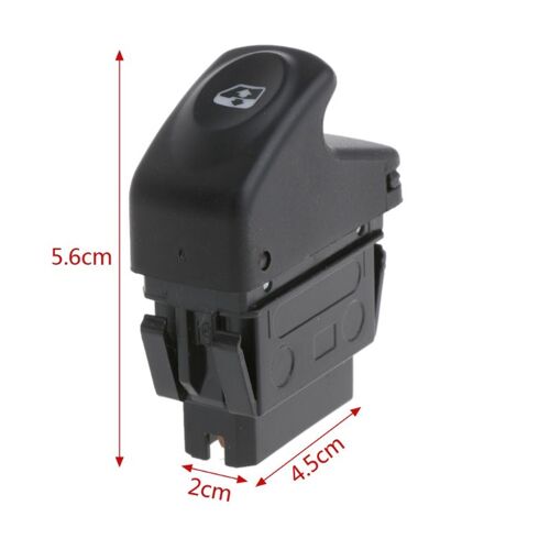 Interrupteur De Commande De Vitre De Voiture Électrique, 6 Broches 12v, Pour Renault Clio Ii 2 Megane I Kangoo, Livraison Directe, Nouveau