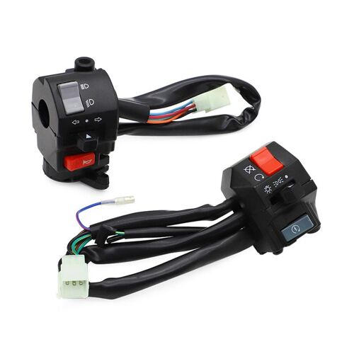 Bouton De Commutateur D'éclairage Pour Guidon De Moto, 22mm, Pour Yamaha Tzr250 Rd350 Tzr125 Rd250 Ypvs