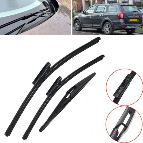 Lame D'essuie-Glace Avant Et Arrière, Pour Dacia Renault Logan Mk2 2016 2017 2018 2019 2020 2021 2022