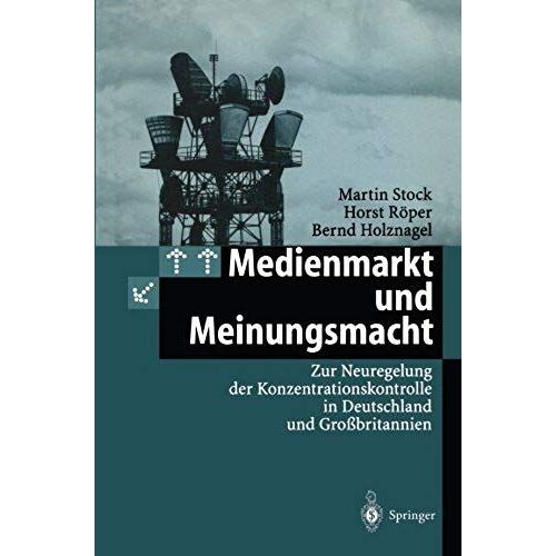 Medienmarkt Und Meinungsmacht