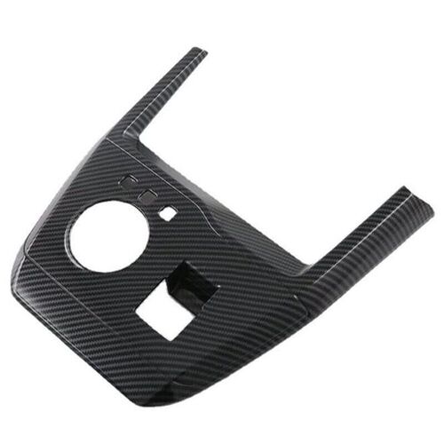 Autocollant D'engrenage En Fibre De Carbone, Panneau De Changement De Vitesse, Couverture De Console Centrale, Garnitures De Cadre, Compatible Pour Mg4 Evmulan, Accessoires De Voiture Automatique