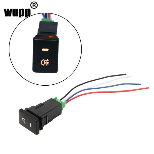 Interrupteur De Phare Antibrouillard Pour Toyota, 12v Dc, Bouton À 4 Fils, Pour Toyota Camry Prius Corolla, Livraison Directe