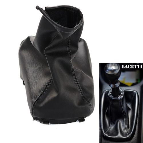 Pommeau De Levier De Vitesse De Voiture En Cuir Pu, Guêtre De Levier Manuelle, Couvercle De Botte Pour Chevrolet Lacetti, Accessoires Automobiles
