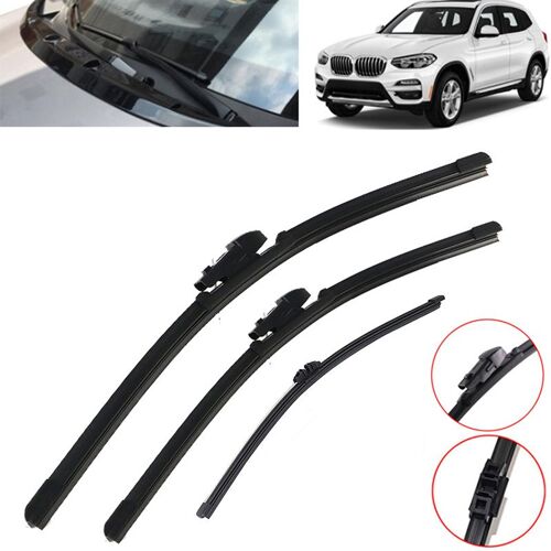 Jeu De Balais D'essuie-Glace Avant Et Arrière, Pour Bmw X3 X3m G01 2018 2019 2020 2021, Ensemble De 3 Pièces