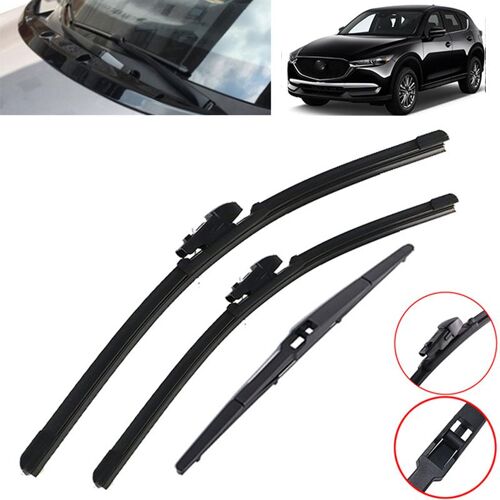 Jeu De Balais D'essuie-Glace Avant Et Arrière, Pour Mazda Cx-5 Cx-9 Mk2 2016-2020, Ensemble De 3 Pièces