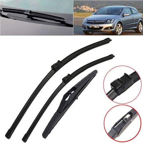 Essuie-Glace De Pare-Brise Avant Et Arrière, Essuie-Glace Pour Opel Astra H Gtc 3 Portes Ura Back 2004 2005 2006 2007 -2009