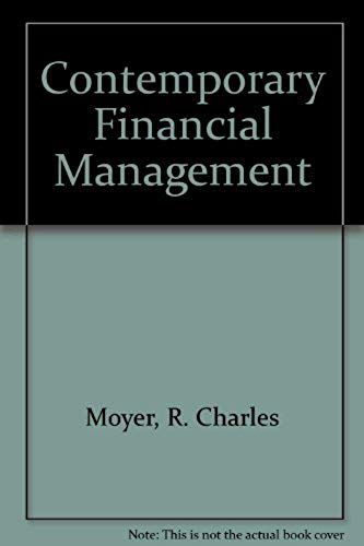 Contemporary Financial Management
