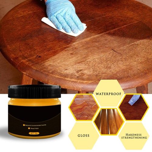 Cire d'abeille pour meubles à usages multiples, assaisonnement naturel, pour le bois, soins de Table