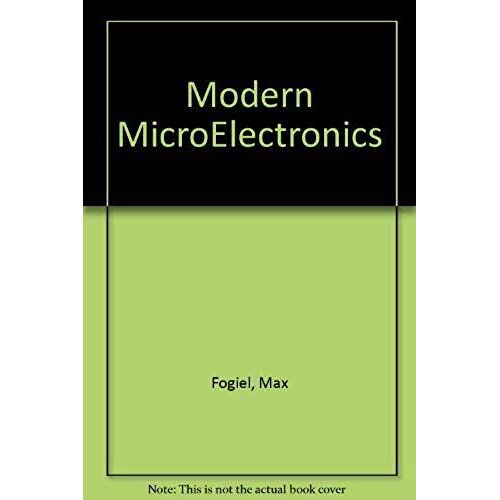 Modern Microelectronic Circuit Design, Ic Applications, Fabrication Technology