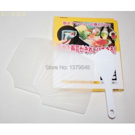 Moule À Sushi Temaki En Rouleau À Main, Kit De Fabrication D'outils Avec Pagaie De Riz, 3 Pièces/Ensemble