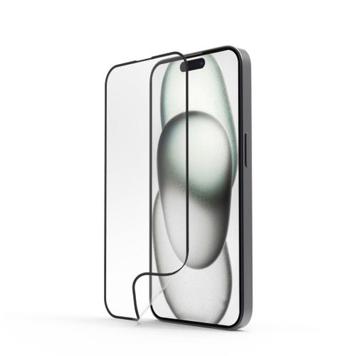 Verre De Protection "Super Hybrid" Pr Apple Iphone 15, Aide À La Pose