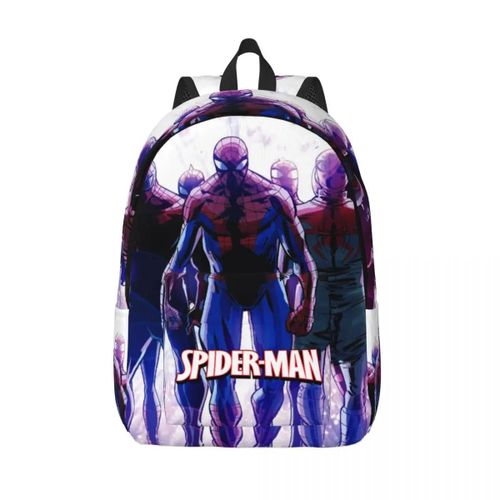Sac de rangement familial Marvel Spider Man Grils, super qualité, cadeau de randonnée, fermeture éclair, sacs pour enfants
