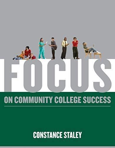 Focus On Community College Success