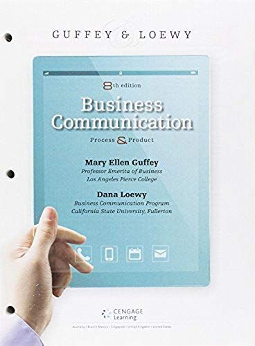 Bundle: Business Communication: Process And Product (Book Only), 8th + Aplia With Student Premium Website, 1 Term (6 Months) Printed Access Card