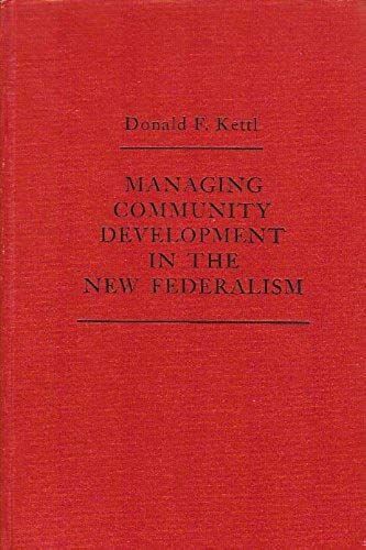 Managing Community Development In The New Federalism