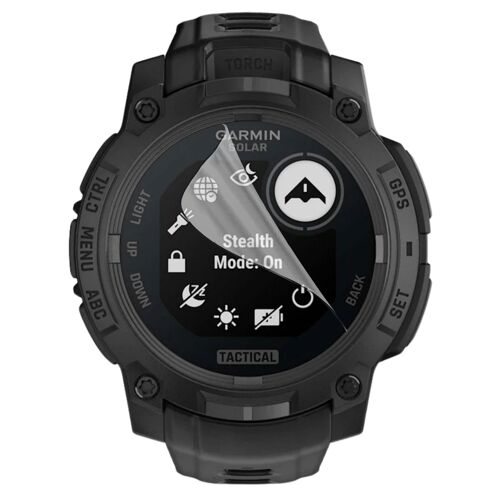 Protection Écran Pour Garmin Instinct 3 - 45mm [Pack 6] Film Plastique Protecteur Résistant Ultra Mince Phonillico®