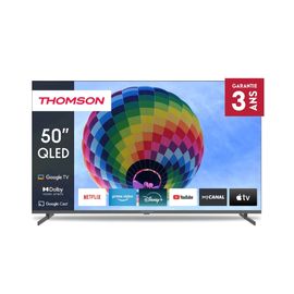THOMSON 50QG4S14 - TV QLED 50" (126 cm) - 4K 3840x2160 - HDR 10 - Google TV - 2xHDMI 2.1 + 2xHDMI 2.0