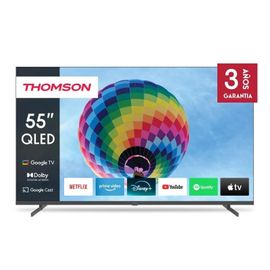 Téléviseur Google Ultra HD 4K QLED 55" Thomson 55QG4S14