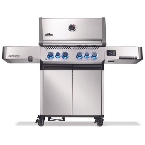 Barbecue gaz NAPOLEON Prestige 500 Inox connecté