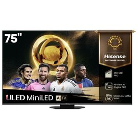 Hisense 75U8Q sw LED-TV Mini LED ULED UHD Multituner BT Smart Dolby Vision HDR